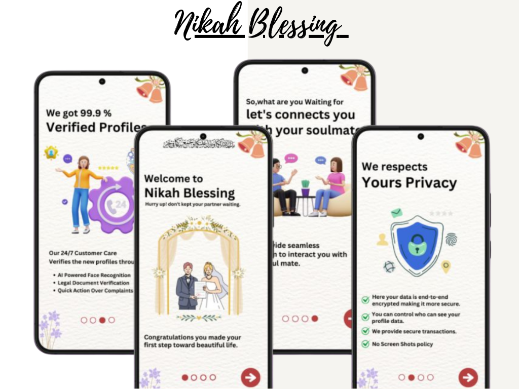 NikahBlessing app showcase